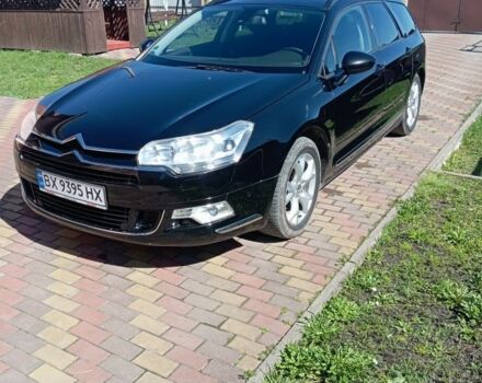Черный Ситроен С5, объемом двигателя 1.6 л и пробегом 255 тыс. км за 4487 $, фото 1 на Automoto.ua