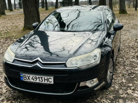 Черный Ситроен С5, объемом двигателя 1.6 л и пробегом 140 тыс. км за 6200 $, фото 1 на Automoto.ua