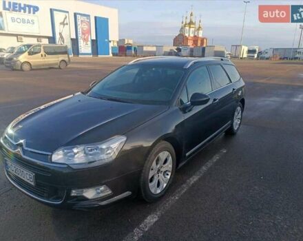 Черный Ситроен С5, объемом двигателя 1.56 л и пробегом 318 тыс. км за 5800 $, фото 1 на Automoto.ua