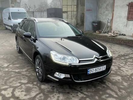 Черный Ситроен С5, объемом двигателя 2.18 л и пробегом 188 тыс. км за 11500 $, фото 1 на Automoto.ua