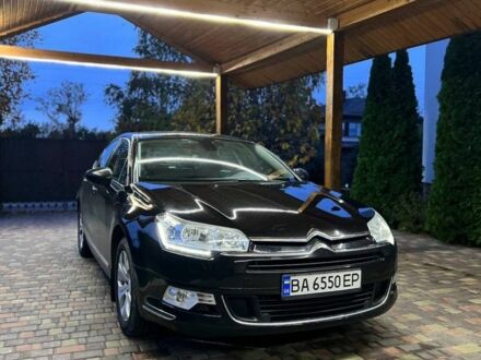 Черный Ситроен С5, объемом двигателя 1.6 л и пробегом 180 тыс. км за 7800 $, фото 1 на Automoto.ua