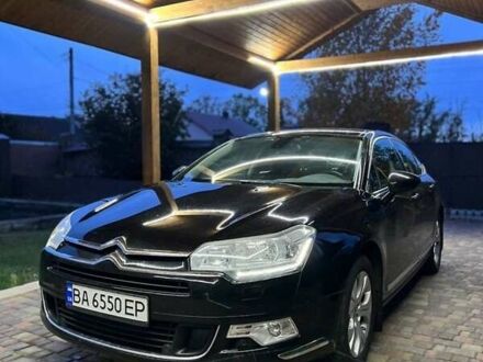 Черный Ситроен С5, объемом двигателя 1.6 л и пробегом 188 тыс. км за 7800 $, фото 1 на Automoto.ua