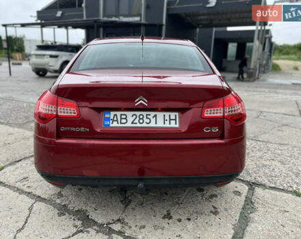 Красный Ситроен С5, объемом двигателя 2 л и пробегом 312 тыс. км за 5100 $, фото 3 на Automoto.ua