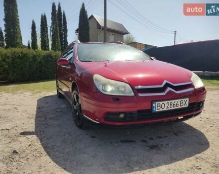 Красный Ситроен С5, объемом двигателя 2 л и пробегом 350 тыс. км за 3999 $, фото 5 на Automoto.ua