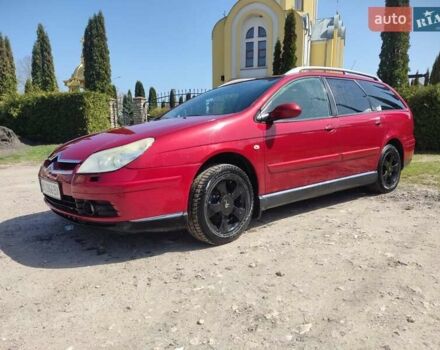 Красный Ситроен С5, объемом двигателя 2 л и пробегом 350 тыс. км за 3999 $, фото 2 на Automoto.ua