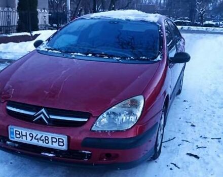 Красный Ситроен С5, объемом двигателя 2 л и пробегом 380 тыс. км за 1850 $, фото 1 на Automoto.ua