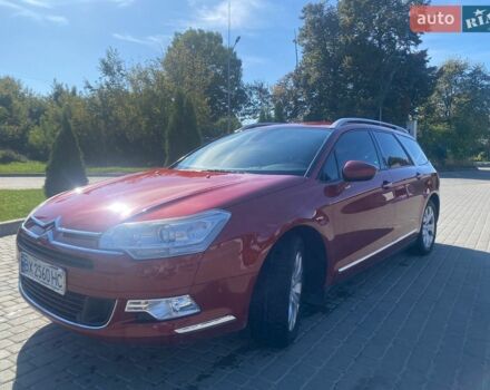 Красный Ситроен С5, объемом двигателя 2 л и пробегом 228 тыс. км за 6800 $, фото 1 на Automoto.ua
