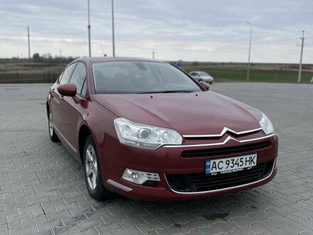 Ситроен С5 2008 в Луцке на Automoto.ua Красный Ситроен С5, объемом двигателя 2 л и пробегом 270 тыс. км за 5000 $, фото 1 на Automoto.ua