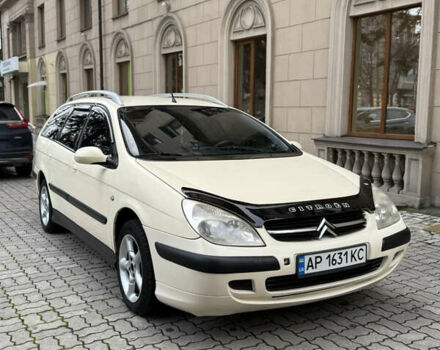 Желтый Ситроен С5, объемом двигателя 2 л и пробегом 360 тыс. км за 2850 $, фото 2 на Automoto.ua