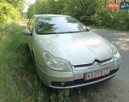 Серый Ситроен С5, объемом двигателя 1.6 л и пробегом 289 тыс. км за 4999 $, фото 1 на Automoto.ua