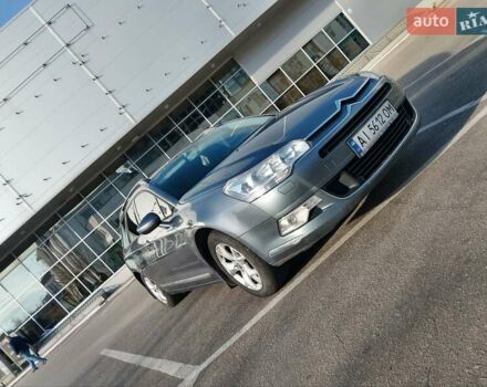 Сірий Сітроен С5, об'ємом двигуна 2 л та пробігом 255 тис. км за 6500 $, фото 1 на Automoto.ua