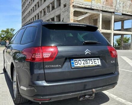 Серый Ситроен С5, объемом двигателя 2 л и пробегом 235 тыс. км за 6300 $, фото 2 на Automoto.ua