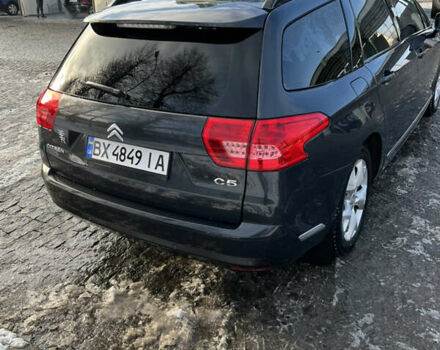 Серый Ситроен С5, объемом двигателя 2 л и пробегом 217 тыс. км за 6300 $, фото 4 на Automoto.ua