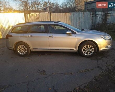 Серый Ситроен С5, объемом двигателя 1.56 л и пробегом 233 тыс. км за 6900 $, фото 2 на Automoto.ua