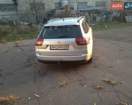 Серый Ситроен С5, объемом двигателя 1.56 л и пробегом 233 тыс. км за 6900 $, фото 4 на Automoto.ua