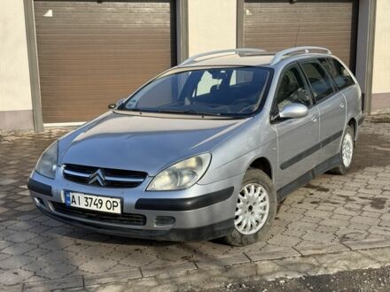 Сірий Сітроен С5, об'ємом двигуна 2.2 л та пробігом 222 тис. км за 2375 $, фото 1 на Automoto.ua