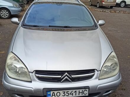 Серый Ситроен С5, объемом двигателя 2.2 л и пробегом 2 тыс. км за 2800 $, фото 1 на Automoto.ua