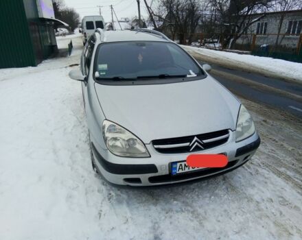 Серый Ситроен С5, объемом двигателя 2.2 л и пробегом 275 тыс. км за 7000 $, фото 1 на Automoto.ua