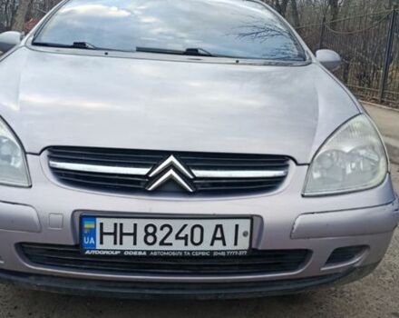Серый Ситроен С5, объемом двигателя 2 л и пробегом 201 тыс. км за 3000 $, фото 1 на Automoto.ua