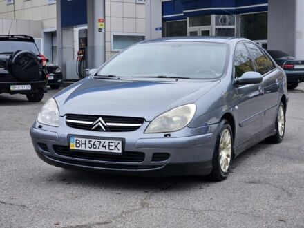 Серый Ситроен С5, объемом двигателя 2 л и пробегом 237 тыс. км за 2999 $, фото 1 на Automoto.ua