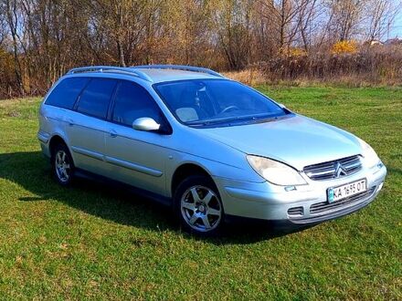 Серый Ситроен С5, объемом двигателя 2 л и пробегом 285 тыс. км за 3300 $, фото 1 на Automoto.ua