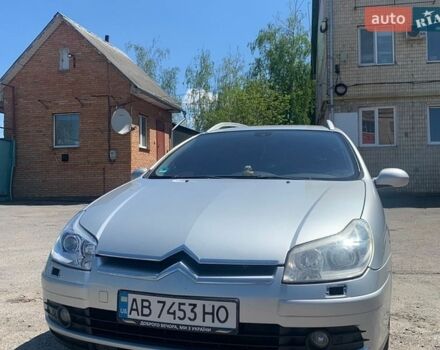 Сірий Сітроен С5, об'ємом двигуна 2 л та пробігом 215 тис. км за 4900 $, фото 1 на Automoto.ua
