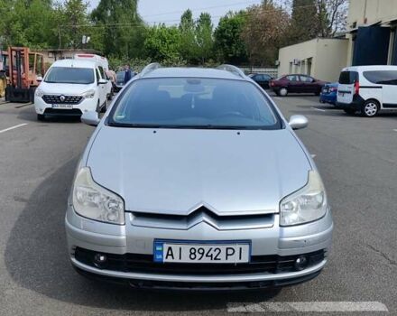 Сірий Сітроен С5, об'ємом двигуна 2 л та пробігом 193 тис. км за 4100 $, фото 1 на Automoto.ua