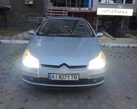 Сірий Сітроен С5, об'ємом двигуна 2 л та пробігом 165 тис. км за 4502 $, фото 1 на Automoto.ua