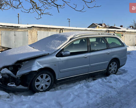 Серый Ситроен С5, объемом двигателя 2 л и пробегом 160 тыс. км за 2300 $, фото 1 на Automoto.ua
