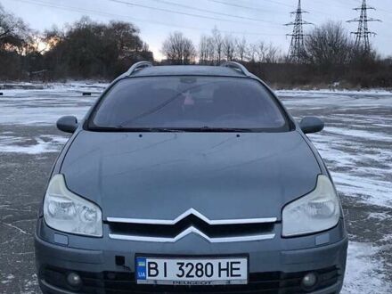 Ситроен С5 2007 в Полтаве на Automoto.ua Серый Ситроен С5, объемом двигателя 2 л и пробегом 335 тыс. км за 4200 $, фото 1 на Automoto.ua