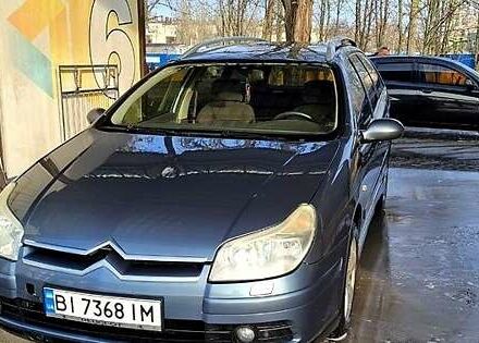 Сірий Сітроен С5, об'ємом двигуна 2 л та пробігом 360 тис. км за 3900 $, фото 1 на Automoto.ua