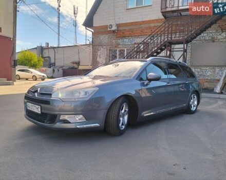 Сірий Сітроен С5, об'ємом двигуна 2 л та пробігом 350 тис. км за 5200 $, фото 1 на Automoto.ua