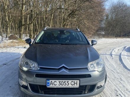 Серый Ситроен С5, объемом двигателя 2 л и пробегом 240 тыс. км за 6500 $, фото 1 на Automoto.ua