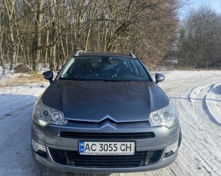 Серый Ситроен С5, объемом двигателя 2 л и пробегом 240 тыс. км за 6500 $, фото 1 на Automoto.ua