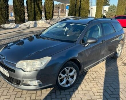 Сірий Сітроен С5, об'ємом двигуна 2 л та пробігом 340 тис. км за 6800 $, фото 1 на Automoto.ua