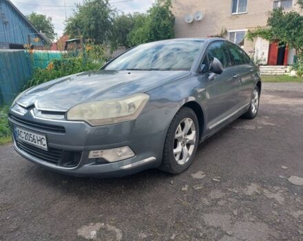 Сірий Сітроен С5, об'ємом двигуна 2 л та пробігом 291 тис. км за 5000 $, фото 1 на Automoto.ua
