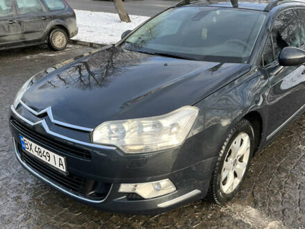 Серый Ситроен С5, объемом двигателя 2 л и пробегом 217 тыс. км за 6300 $, фото 1 на Automoto.ua