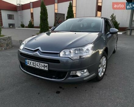 Сірий Сітроен С5, об'ємом двигуна 1.56 л та пробігом 218 тис. км за 6000 $, фото 1 на Automoto.ua