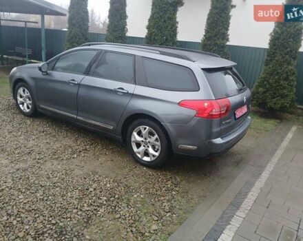Серый Ситроен С5, объемом двигателя 2 л и пробегом 198 тыс. км за 7900 $, фото 1 на Automoto.ua