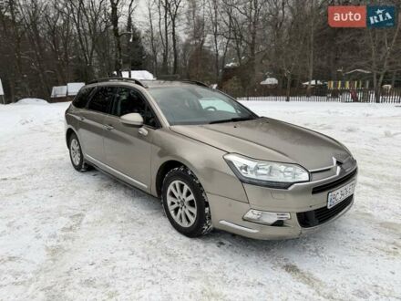 Серый Ситроен С5, объемом двигателя 1.6 л и пробегом 271 тыс. км за 6000 $, фото 1 на Automoto.ua