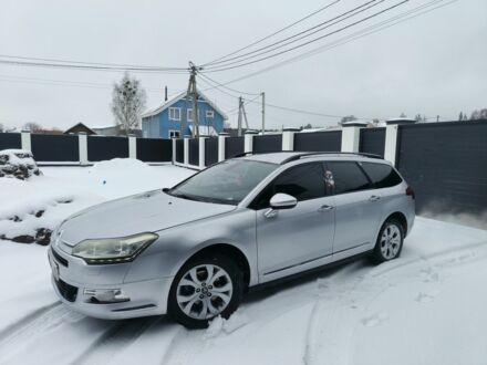 Сірий Сітроен С5, об'ємом двигуна 2 л та пробігом 320 тис. км за 7600 $, фото 1 на Automoto.ua