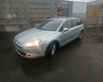 Серый Ситроен С5, объемом двигателя 1.6 л и пробегом 218 тыс. км за 8000 $, фото 1 на Automoto.ua