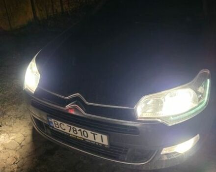 Серый Ситроен С5, объемом двигателя 1.6 л и пробегом 252 тыс. км за 6600 $, фото 1 на Automoto.ua