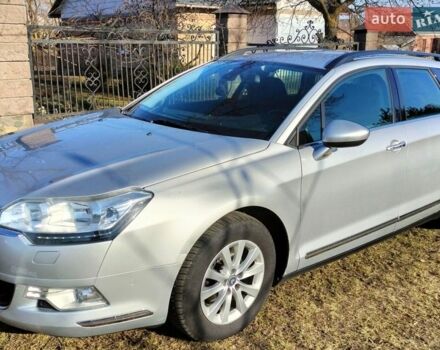 Серый Ситроен С5, объемом двигателя 1.6 л и пробегом 200 тыс. км за 8600 $, фото 1 на Automoto.ua