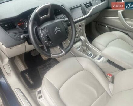Синий Ситроен С5, объемом двигателя 1.6 л и пробегом 280 тыс. км за 8000 $, фото 10 на Automoto.ua