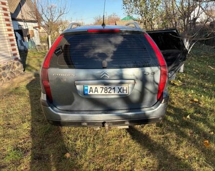 Синий Ситроен С5, объемом двигателя 1.6 л и пробегом 200 тыс. км за 3500 $, фото 2 на Automoto.ua