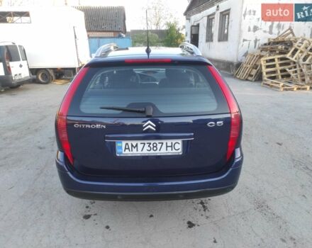 Синій Сітроен С5, об'ємом двигуна 2 л та пробігом 156 тис. км за 6200 $, фото 6 на Automoto.ua