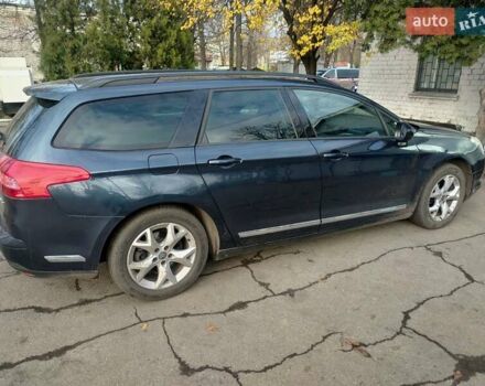 Синий Ситроен С5, объемом двигателя 1.6 л и пробегом 214 тыс. км за 7000 $, фото 2 на Automoto.ua