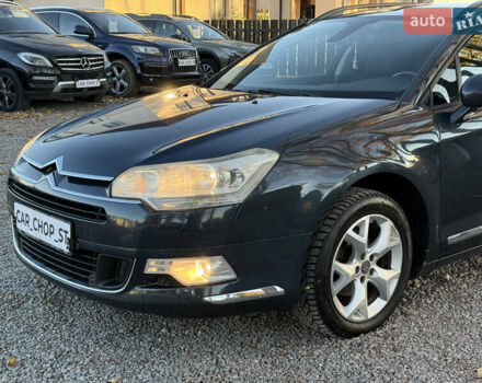 Синий Ситроен С5, объемом двигателя 2 л и пробегом 351 тыс. км за 4600 $, фото 2 на Automoto.ua