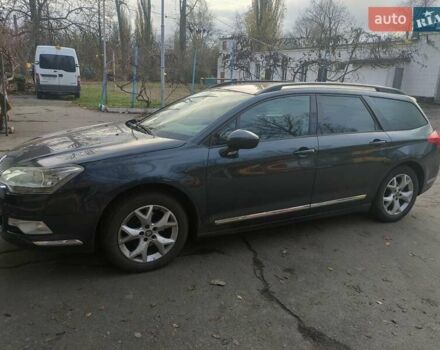Синий Ситроен С5, объемом двигателя 1.6 л и пробегом 214 тыс. км за 7000 $, фото 1 на Automoto.ua